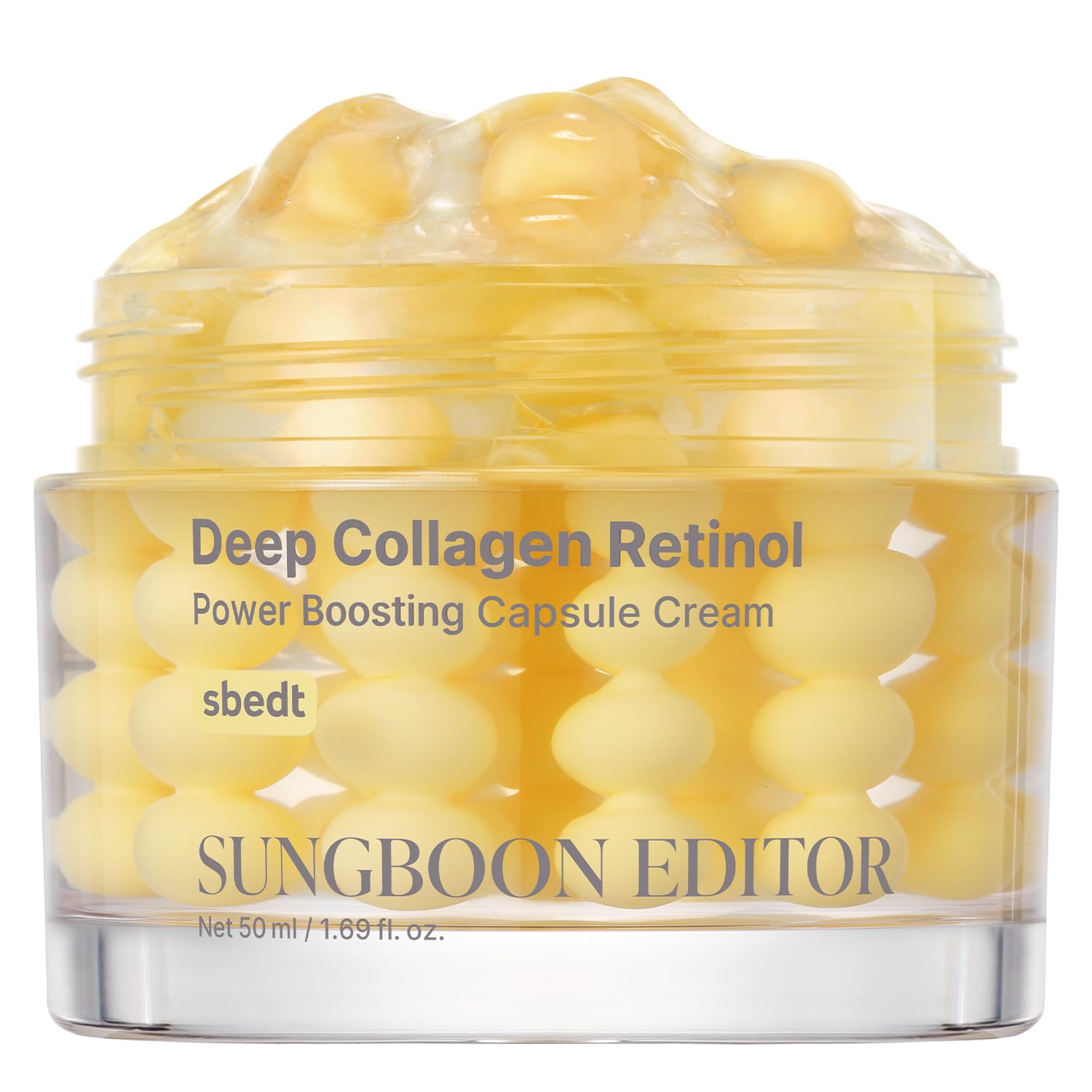 414MZ4RJ1KL._AC_SL1001_ SUNGBOON EDITOR Deep Collagen Retinol Power Boosting Capsule Face & Neck Cream - Image 1